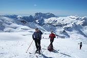 Scialpinistica di primavera in 24 CAI-Albino da Lizzola allo Spallone (2687 m.) del Tre Confini il 28 marzo 2010 -  FOTOGALLERY